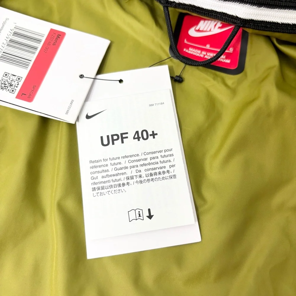 Nike Tech Men's Woven Vest UPF 40 Green Size L‎